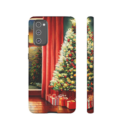 Christmas Tree in Cozy Holiday Home - Impact Resistant Phone Case Samsung Galaxy S20 FE Matte